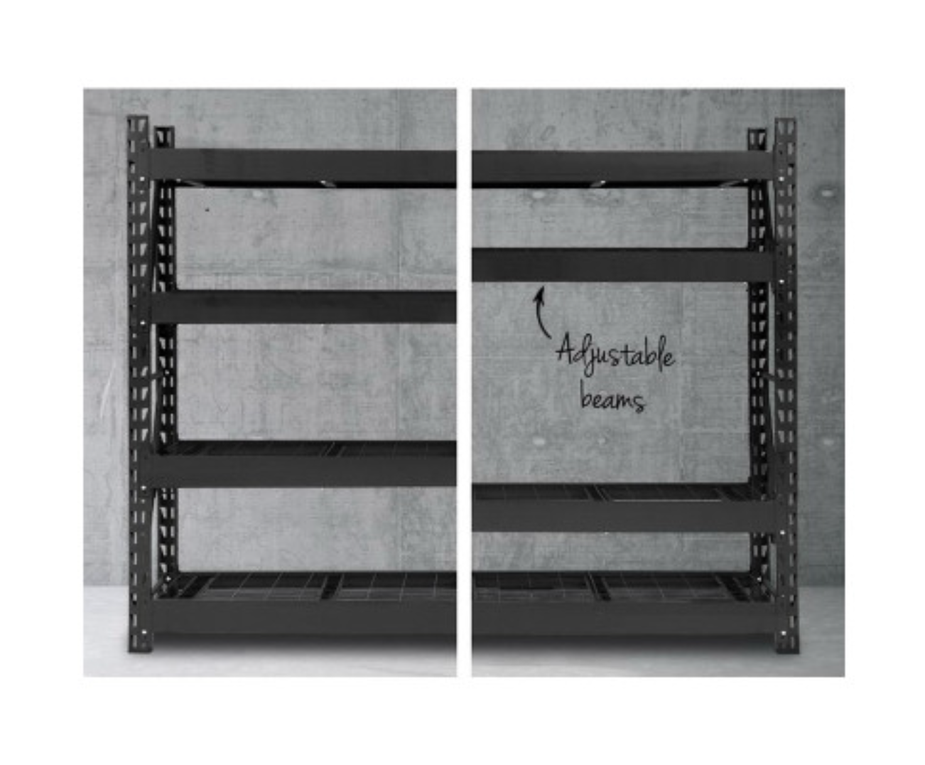 GIANTZ 2X2M GARAGE SHELVING