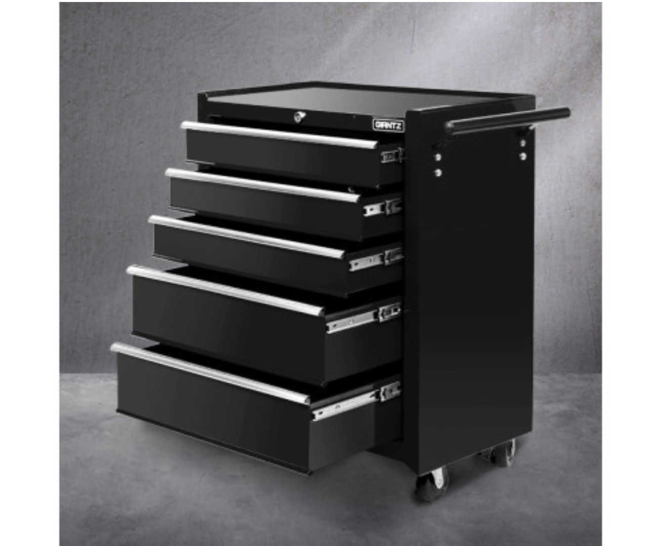 GIANTZ 5 DRAWER PORTABLE STORAGE TROLLEY