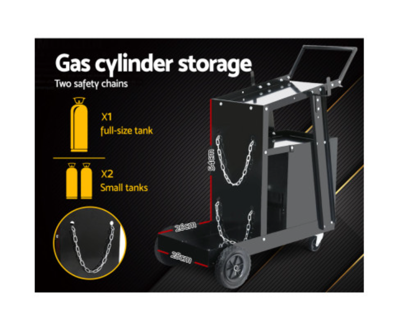 GIANTZ 4 DRAWER WELDING CART PLASMA CUTTER