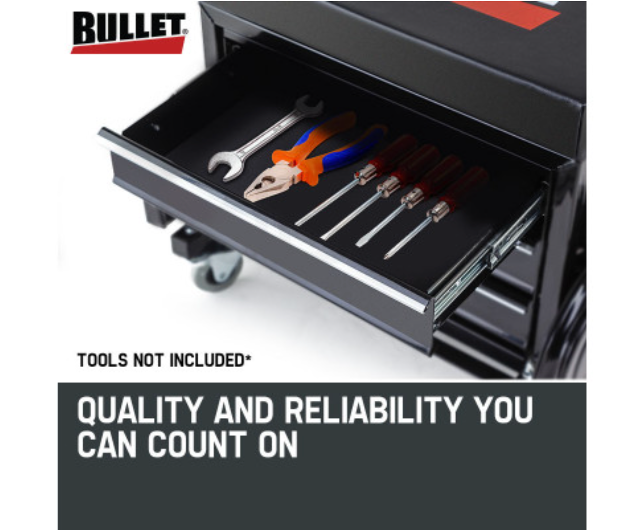 BULLET ROLLING TOOLBOX WITH SEAT
