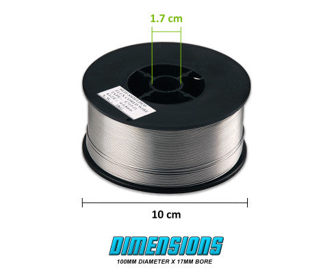 2X Gasless MIG Welding Wire E71T-11 Flux Cored 0.8mm