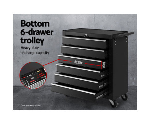 GIANTZ 16 DRAWER TOOL TROLLEY CHEST