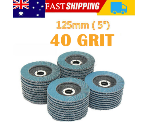 SANDING DISC 20PCE 5" 125MM 40 GRIT