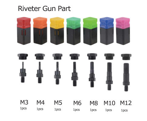 1460PCE RIVERTER NUTSERT 13" TOOL SET