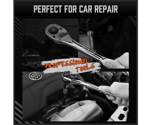 MINI RATCHET SPANNER SET 1/2 3/8 1/4
