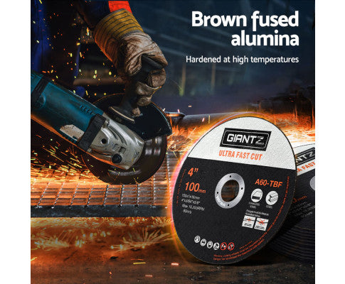GIANTZ 50PCE 4" 100MM CUTTING DISCS