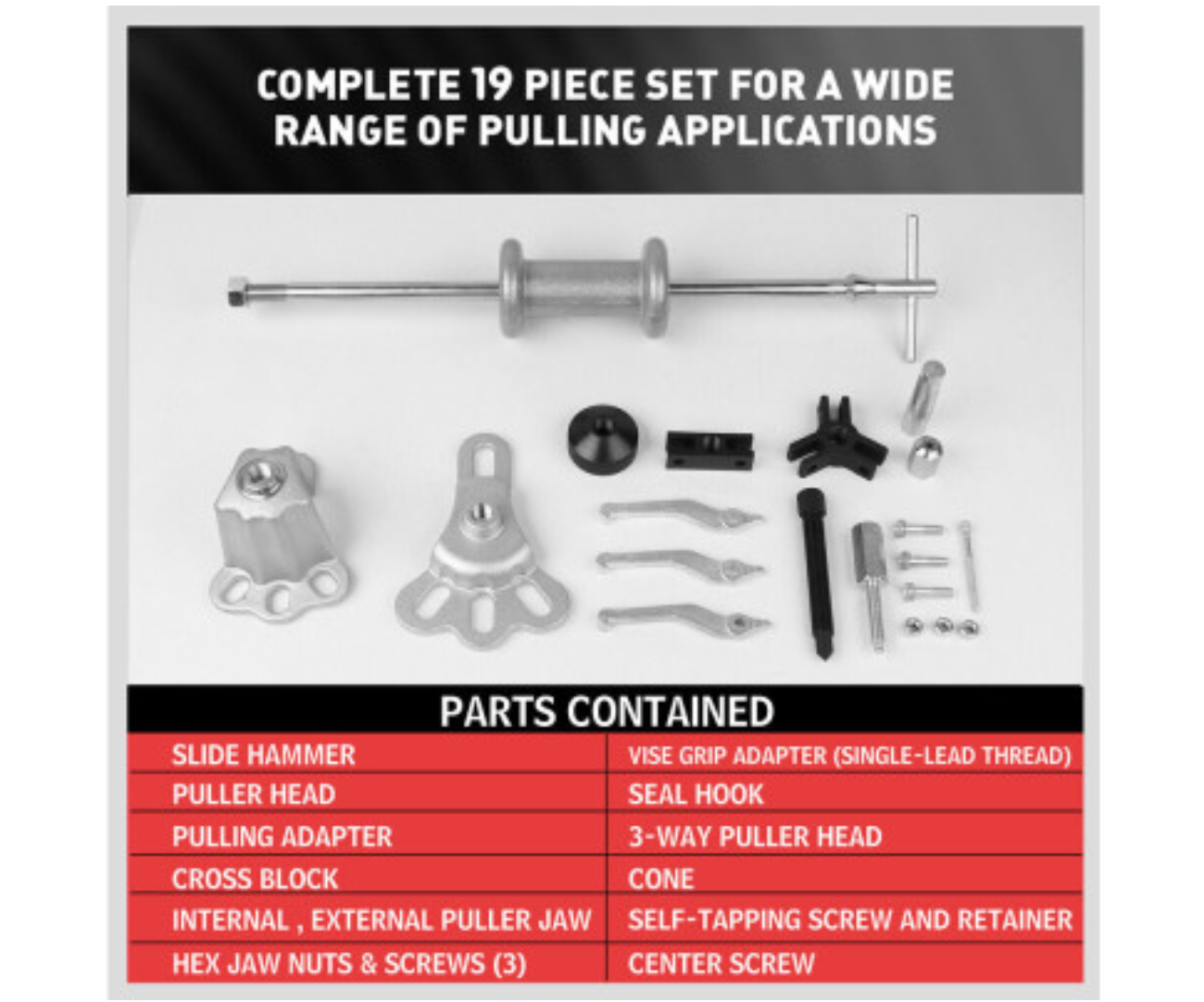 AUTO DENT PULLER REPAIR KIT