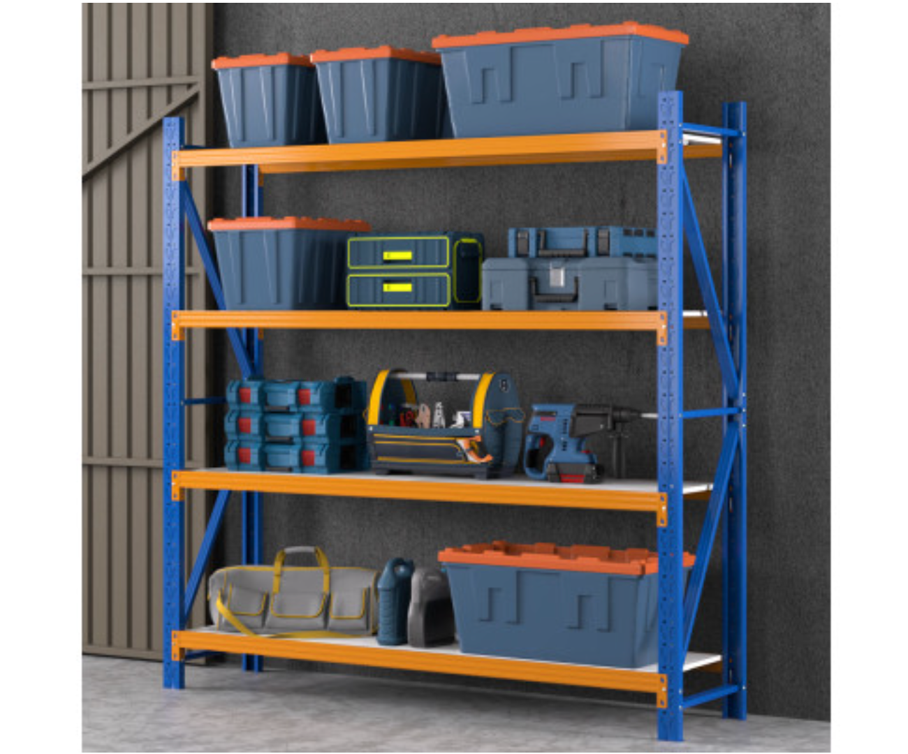 GIANTZ 2X2M GARAGE SHELVING