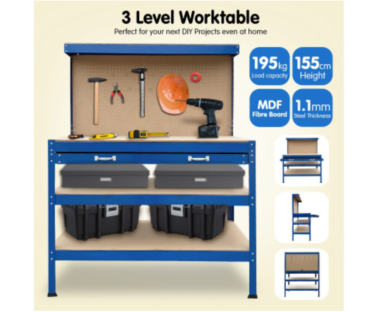 KARTRITE GARAGE STORAGE WORKBENCH
