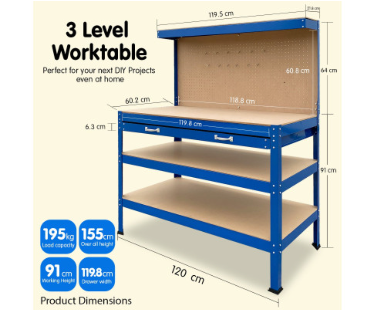 KARTRITE GARAGE STORAGE WORKBENCH