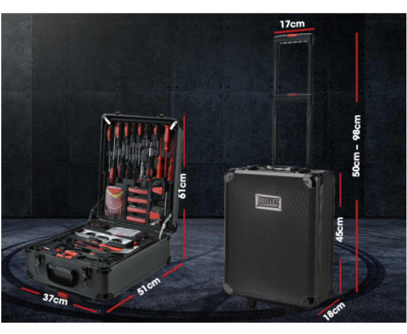 BULLET 925PC MOBILE TOOL KIT