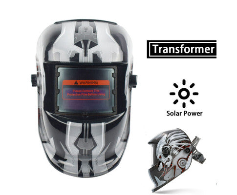 Transformer Solar Welding Helmet Auto Darkening