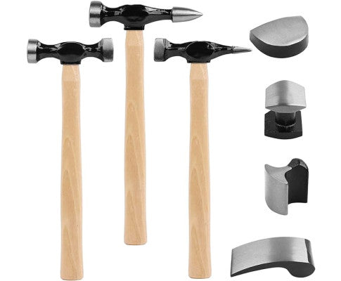 SWANLAKE TOOLS 7 Piece Auto Body Repair Kit