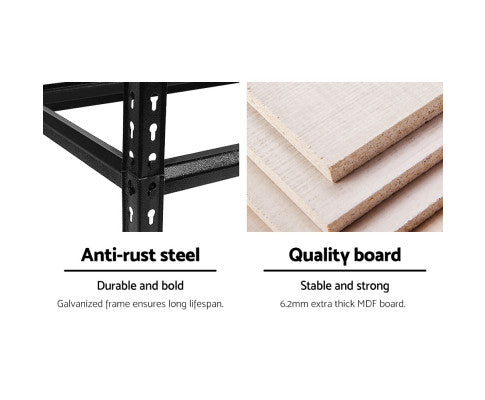 Giantz 6X1.5M Garage Shelving Medium Duty