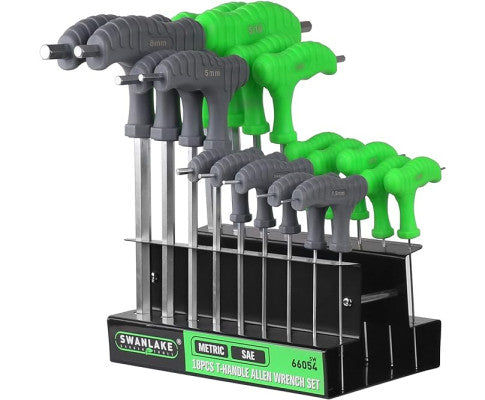 18PCE T-HANDLE ALLEN KEY SET