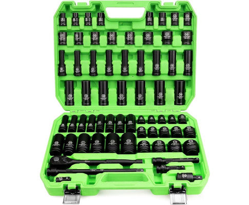 SWANLAKE 1/2" DRIVE IMPACT SOCKET SET 66PCE