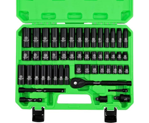 SWANLAKE 3/8" DRIVE IMPACT SOCKET SET 50PCE
