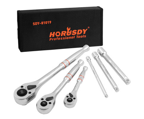 MINI RATCHET SPANNER SET 1/2 3/8 1/4